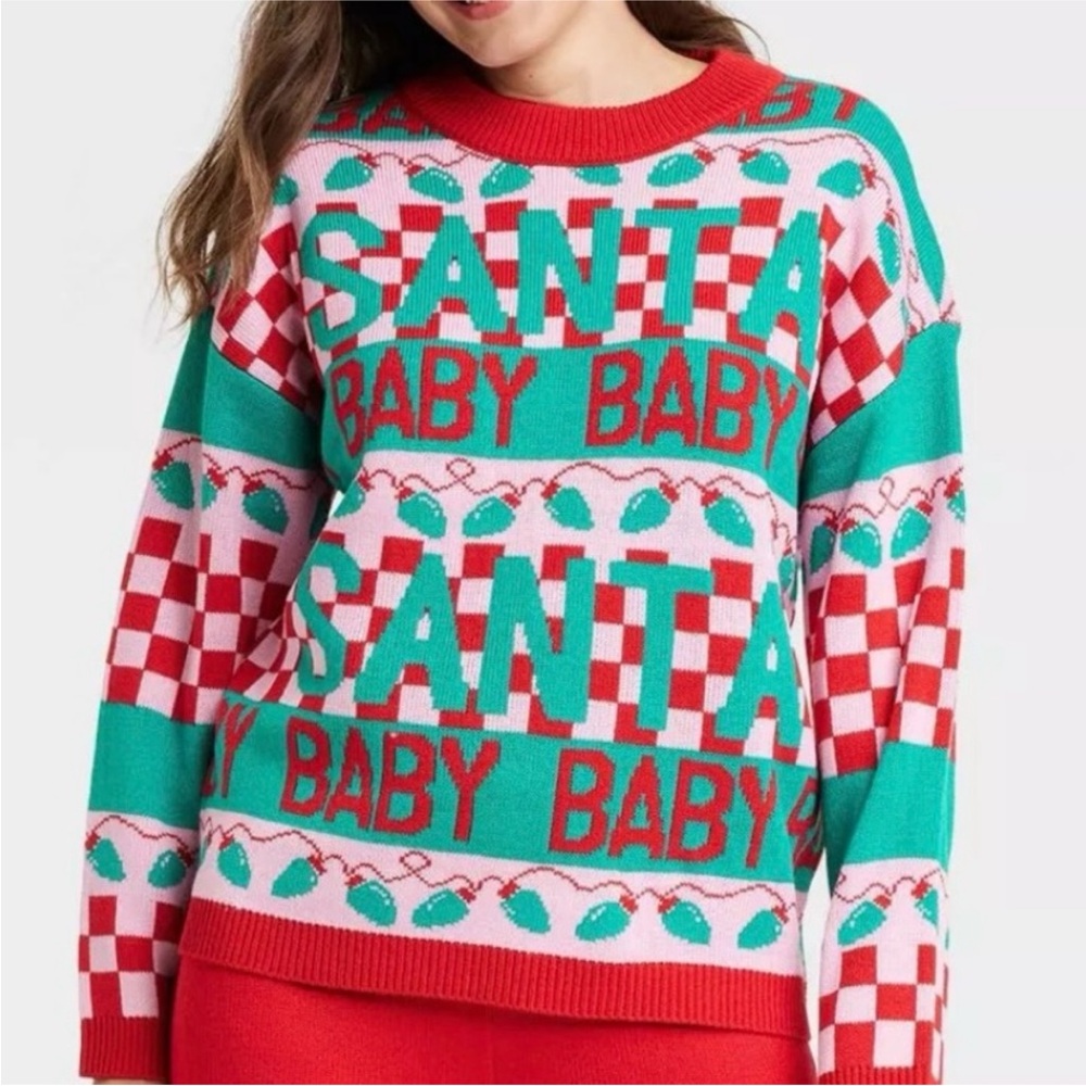 Festive ‘Santa Baby’ Sweater